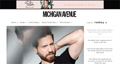 Desktop Screenshot of michiganavemag.com